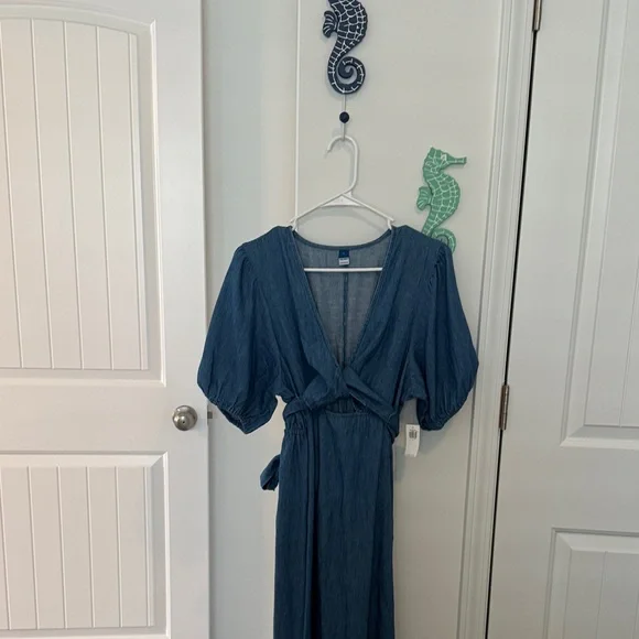 cut out shoulder maxi dress Shona Joy - La Lune Off Shoulder Tie Maxi Dress - Midnight